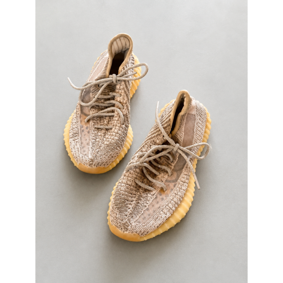 Adidas Golf Shoes - Adidas Golf adidas Yeezy Boost 350 V2 Citrin Beige Knit Sneakers | Men’s 6.5
